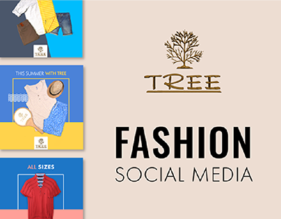 Tree men fashion social media
