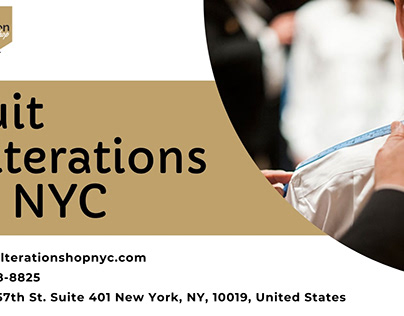 Suit Alterations In NYC | Alteration Shop