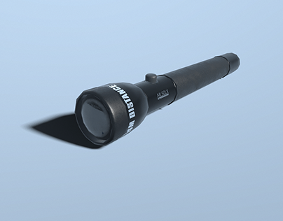 Modélisation 3D FlashLight - Blender