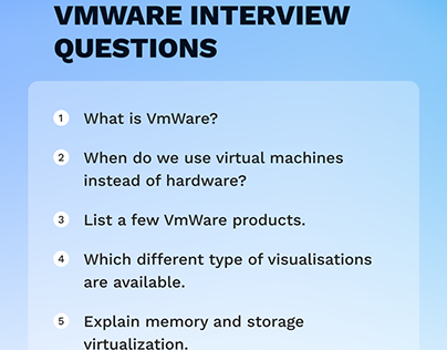 Top 5 vmware interview questions