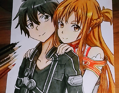 Kirito y Asuna "SAO"