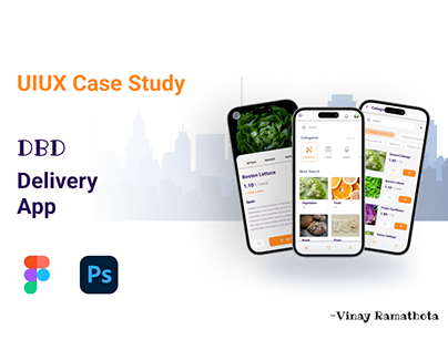 UIUX Case Study For DBD Delivery Mobile Application