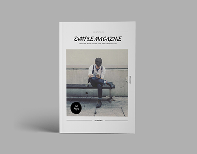 Simple Magazine Template