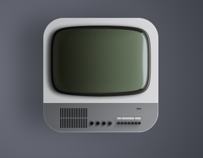 ICON DESIGN "BRAUN FS80 TV"