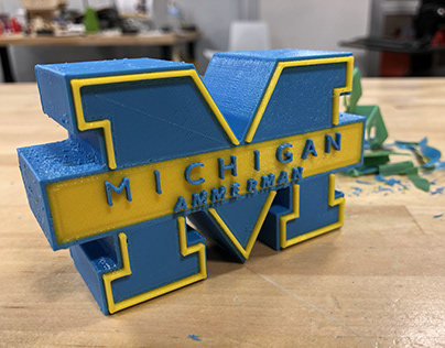 Michigan University M-Block