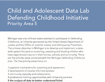 Child and Adolescent Data Lab Information Book