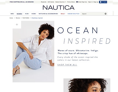 Nautica Editorial Feature | Ocean Inspired