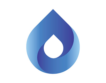 3d Drop Shape Logo