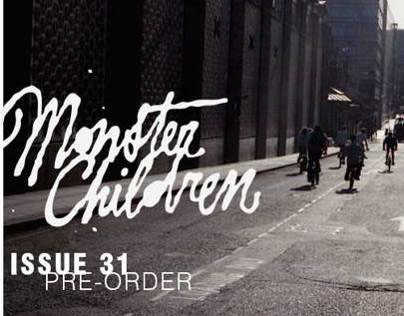 Monster Children magazine spread and EDM
