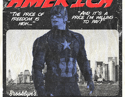 — captain america graphic.