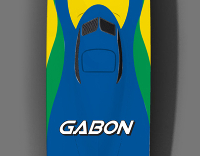GABON Speed Boat Branding