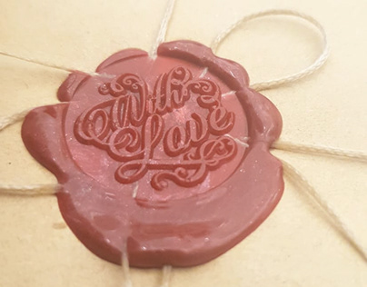 Wax sealing - with love