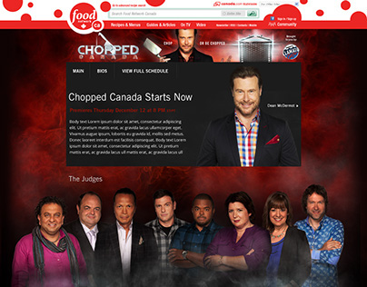 Chopped Canada on Food Network Canada