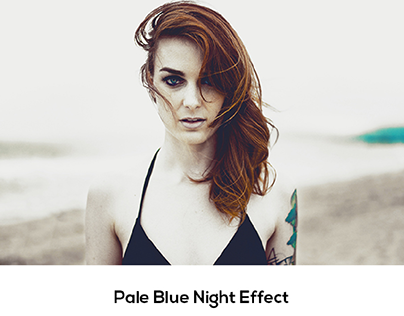 Pale Blue Night Effect