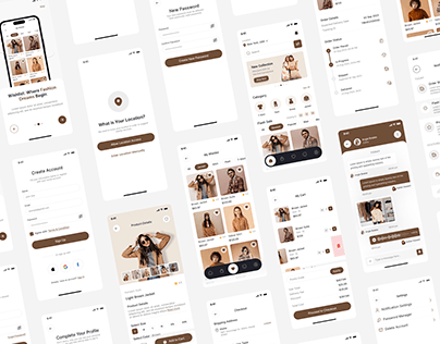 Clothing Store App/Fashion E-Commerce App | App UI Kit