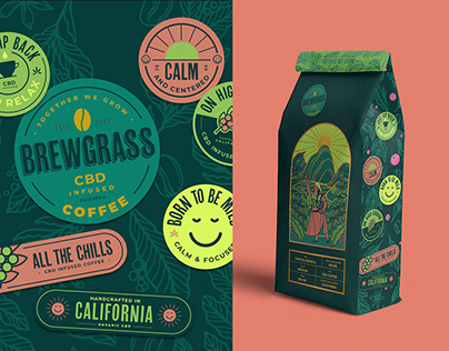 CBD Coffee - Branding & Packaging