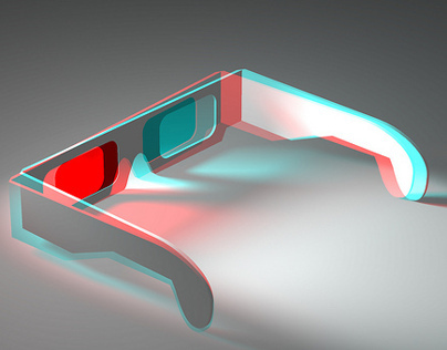 Anaglyph 3D posters