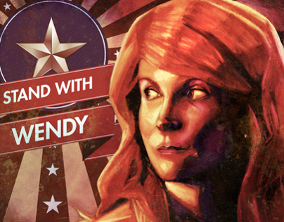 "Stand With Wendy" Poster