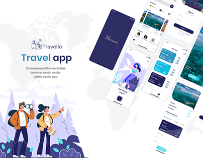 Travel app / UI Design
