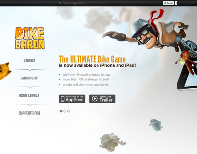 Bike Baron Website