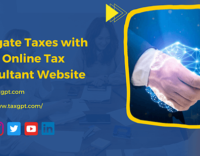 Online Tax Consultant Website