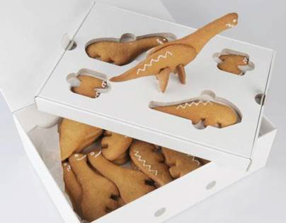 Walking with dinosaurs... biscuits