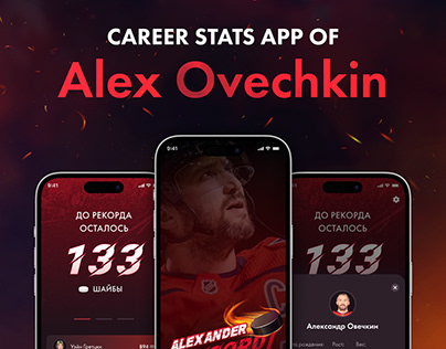 Career Stats App of Alex Ovechkin