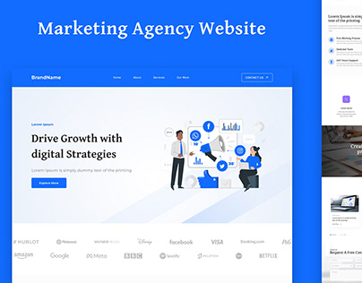 Marketing Agency Website