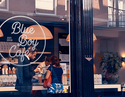 Blue Boy Café (Branding)