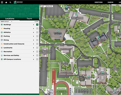 Northwest Missouri State University - Campus Map