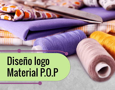 Diseño logo, material P.O.P