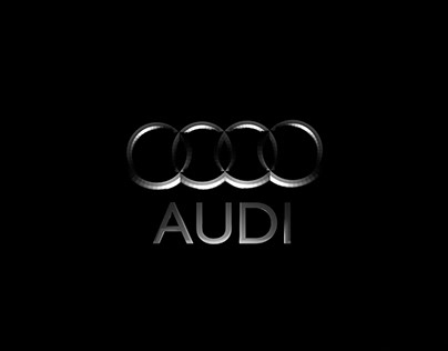 Audi logo3d