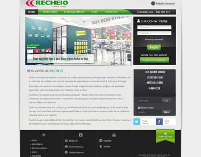 Recheio - Proposta Webdesign