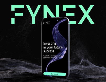 FYNEX — Crypto Wallet App UI/UX