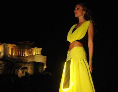 Wearable Technology with Leds, Athens