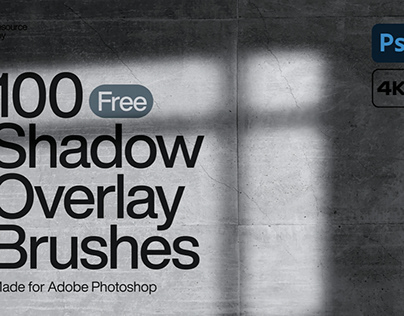 100 Shadow Overlay Brushes