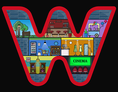 Westend - Shopping Center logo remake November 2020
