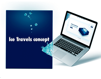 Ice Travels Web Concept