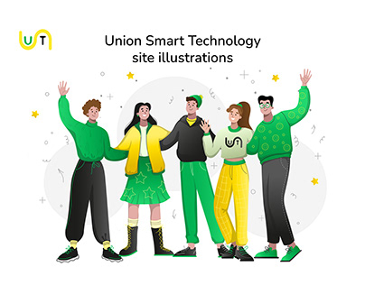UST SITE CHARACTER ILLUSTRATIONS