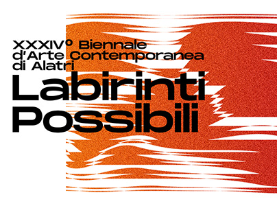 Visual Identity XXXIV Biennale Alatri