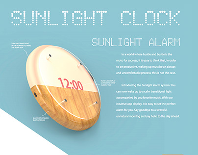 SUNLIGHT CLOCK (The Sunlamp Alarm)