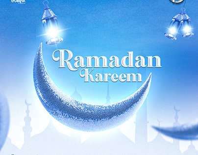 Ramadan Kareem creative poster