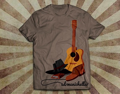 T-shirt design for Ed Menichella