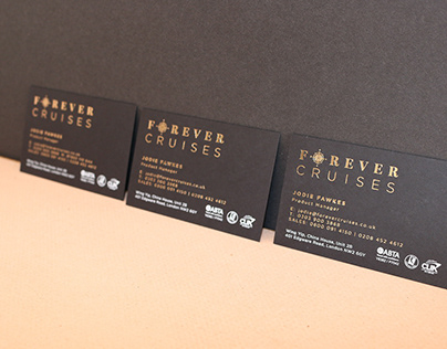 Luxury Black & Gold Business Cards