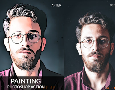 Free Painting Photoshop Action