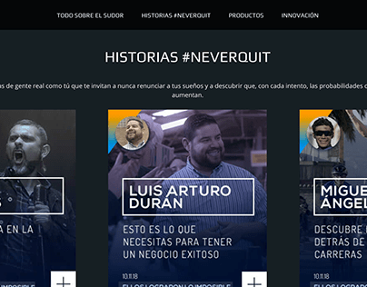 Historias #NeverQuit