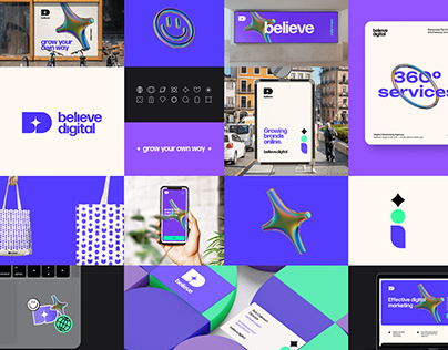 Believe Digital - Rebrand and Website Design