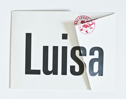 Happy Birthday, Luisa – graphic design