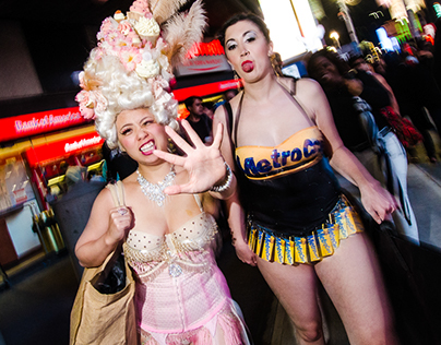 Burlesque in Times Square