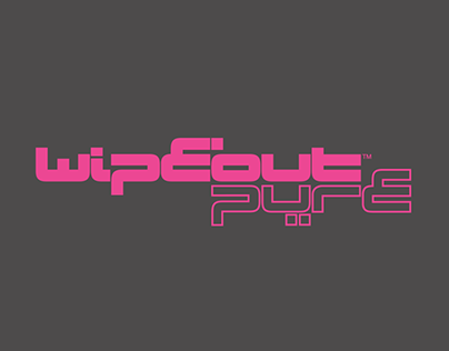 Wipeout Pure - Game Identity/Logo Design & Promotion